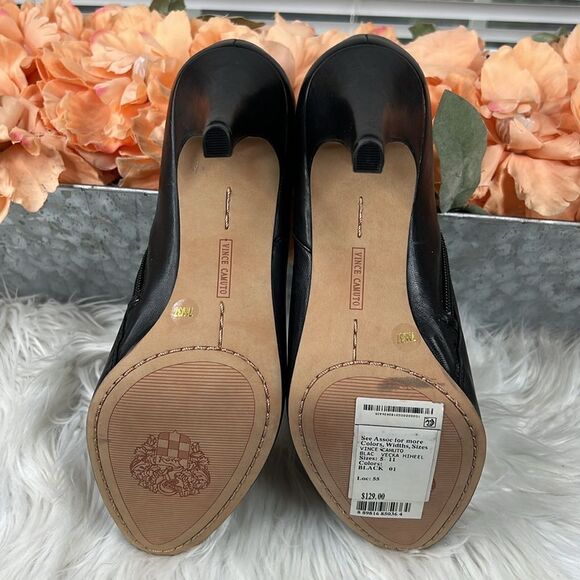 Vince Camuto Vecka Side Tassel Dress Ankle Booties Sz 7 NWT - Picture 6 of 11